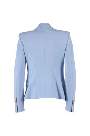 blazer doppiopetto azzurro BALMAIN PARIS KIDS | BY2A64J0371652